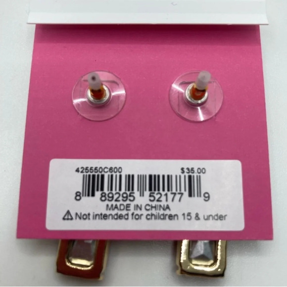 BETSEY JOHNSON Christmas Holiday Snowflake Crystal Earrings & Necklace NEW NWT - Picture 11 of 11